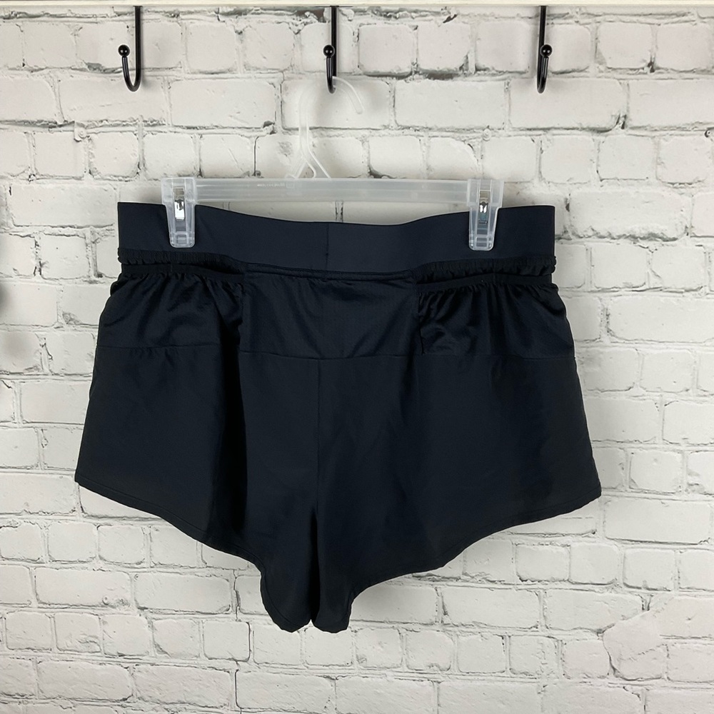 Brooks Men's Sherpa Split Short 3in Black Running Shorts Size Medium - Picture 2 of 7